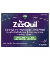 ZzzQuil LiquiCaps NightTime Sleep-Aid (24 Liquid Capsules)